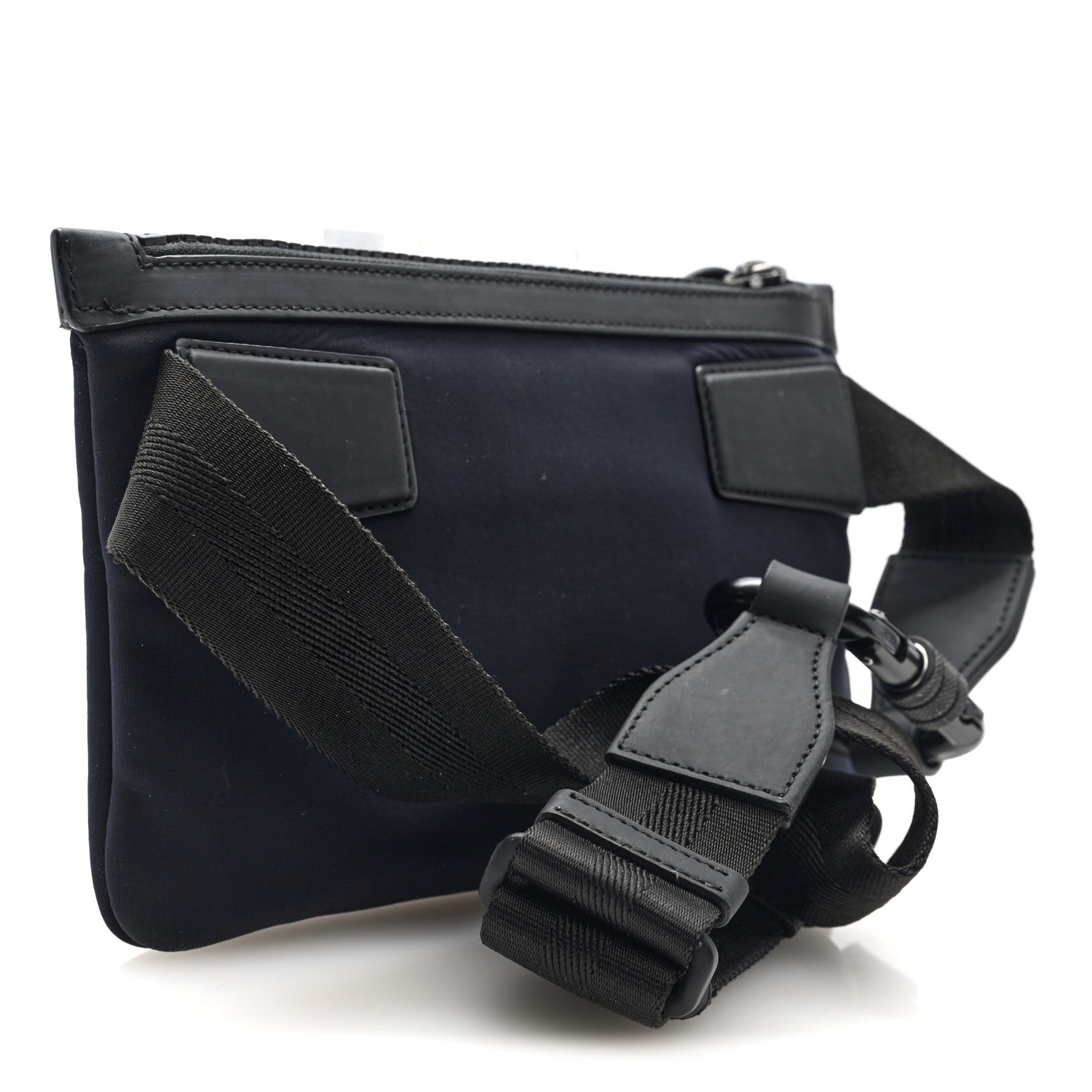 Dolce & Gabbana Padded Nylon Logo Belt Bag Black 1793707