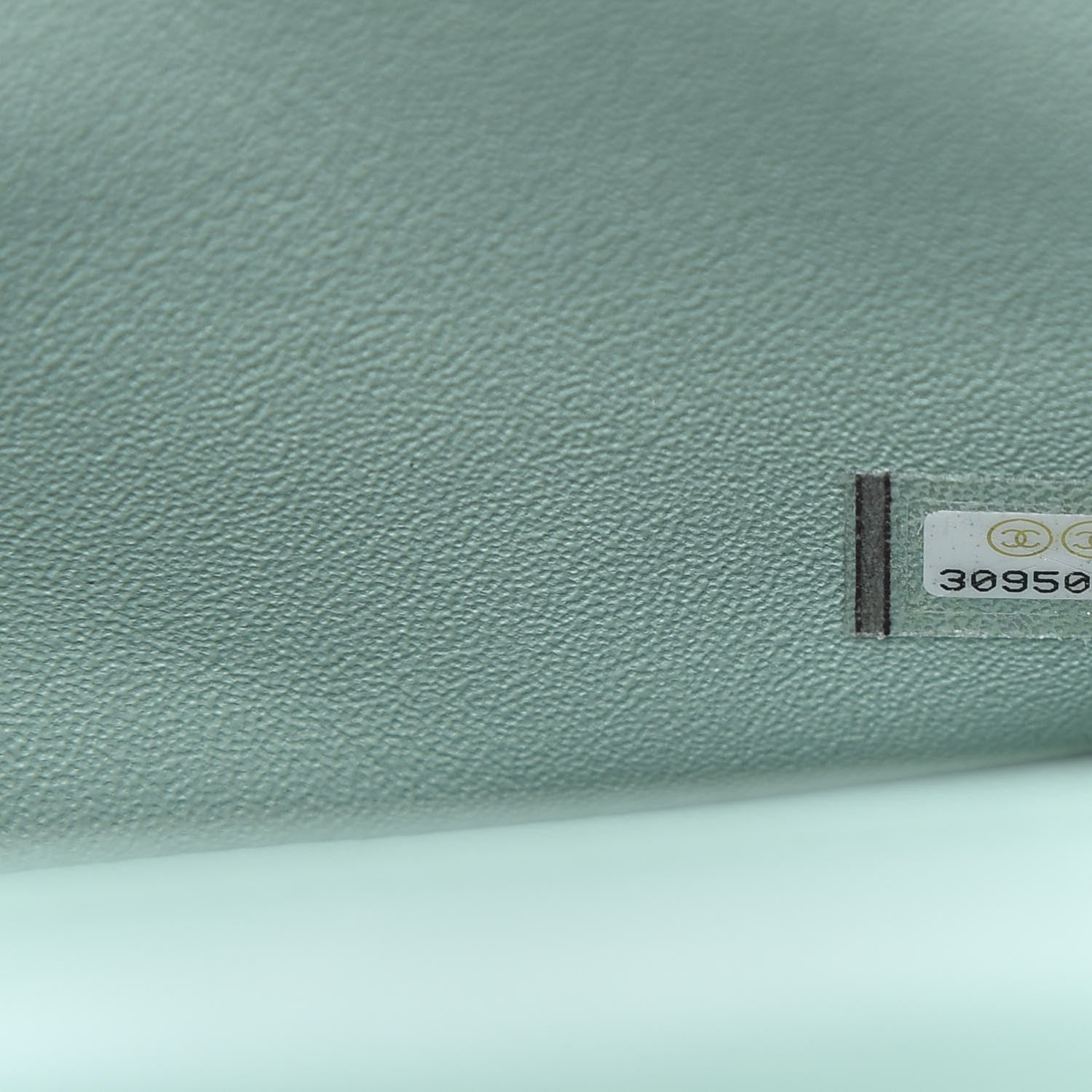 Chanel Lambskin Quilted Mini Rectangular Flap Light Green 9 of 11