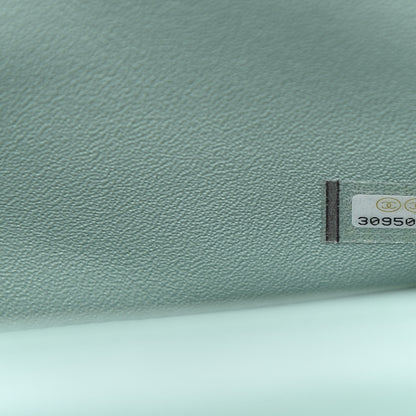 Chanel Lambskin Quilted Mini Rectangular Flap Light Green 9 of 11