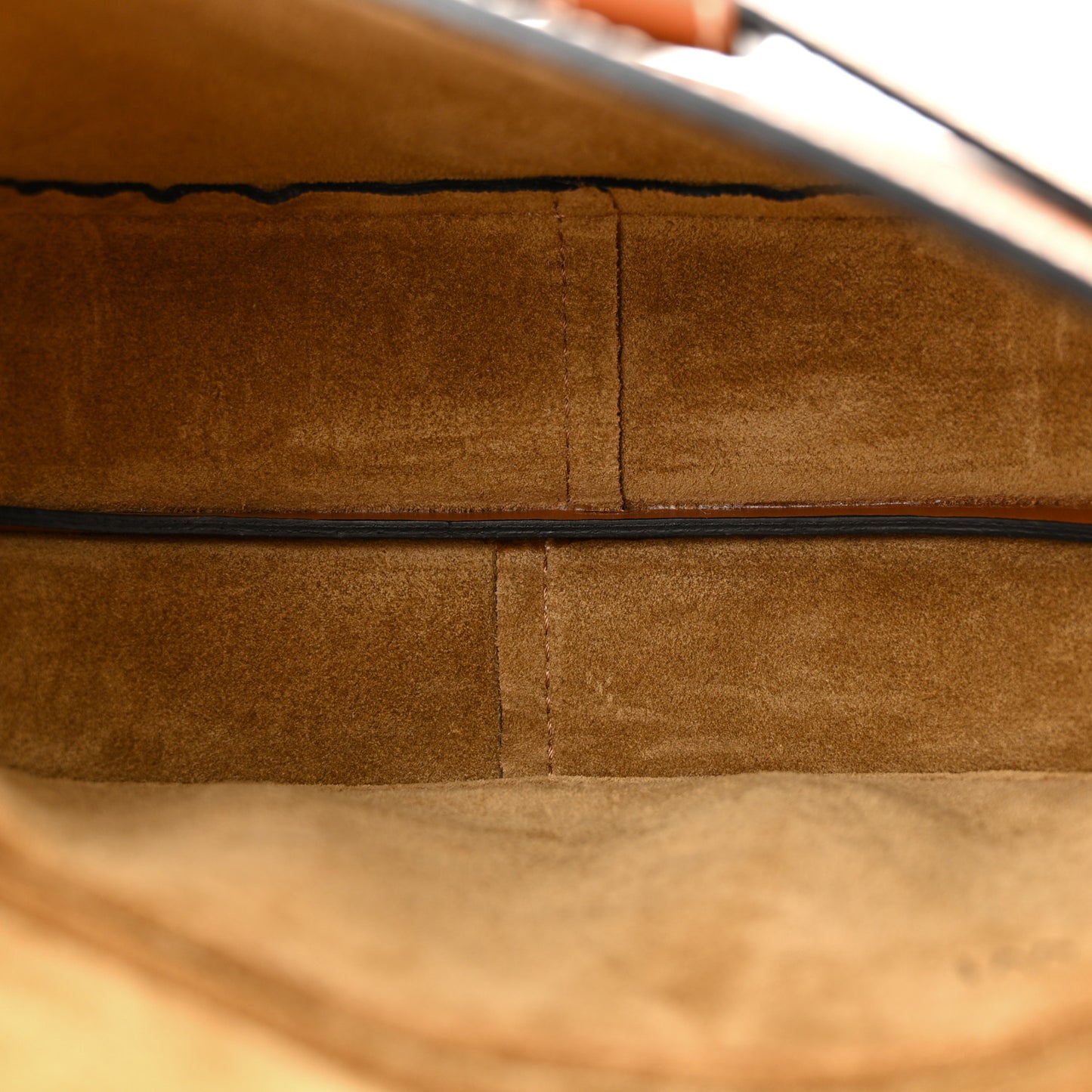 Calfskin Mini Gate Belt Bag Tan