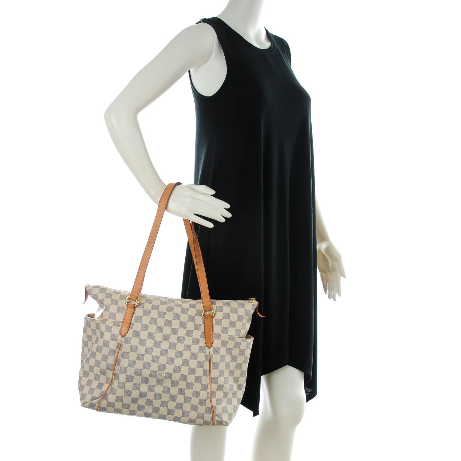 Louis Vuitton Damier Azur Totally MM 2 of 9