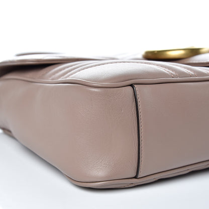 Gucci Calfskin Matelasse Medium GG Marmont Shoulder Bag Porcelain Rose 8 of 11