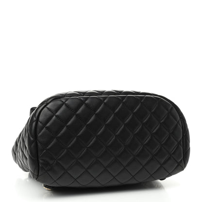 Chanel Lambskin Quilted Large Urban Spirit Backpack Black 4 of 9