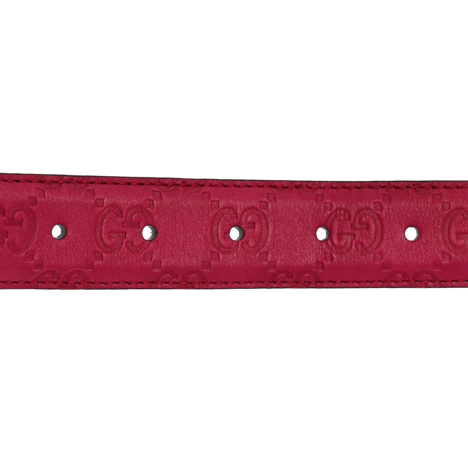 Gucci Guccissima Interlocking G Belt 85 34 Blossom 3 of 9