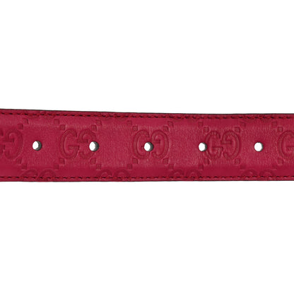 Gucci Guccissima Interlocking G Belt 85 34 Blossom 3 of 9