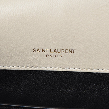 Saint Laurent Lambskin Matelasse Monogram Medium Vicky Chain Bag Crema Soft 6 of 16