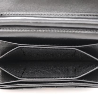 Chanel Lambskin Quilted My Chanel Lady Card Holder On Chain Black 4 of 11