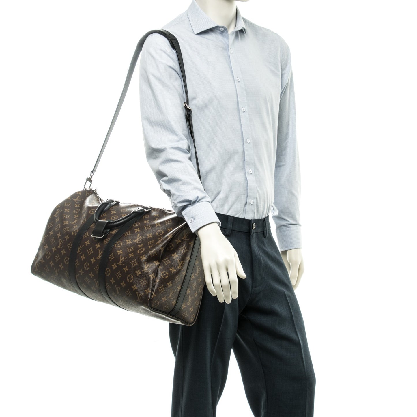 Monogram Macassar Keepall Bandouliere 45