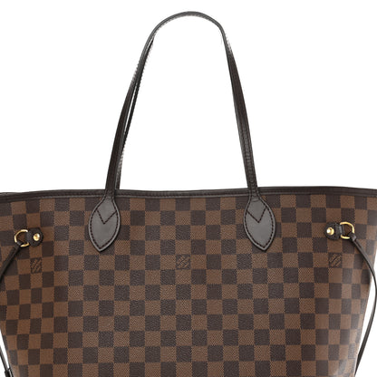 Louis Vuitton Damier Ebene Neo Neverfull MM Rose Ballerine 8 of 12
