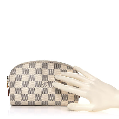 Louis Vuitton Damier Azur Cosmetic Pouch 2 of 9
