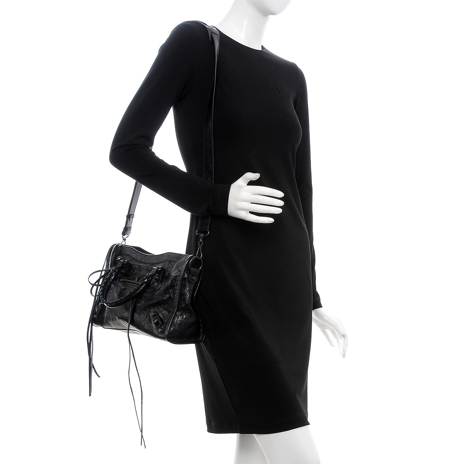 Balenciaga Agneau Classic Hardware S City Black 2 of 7