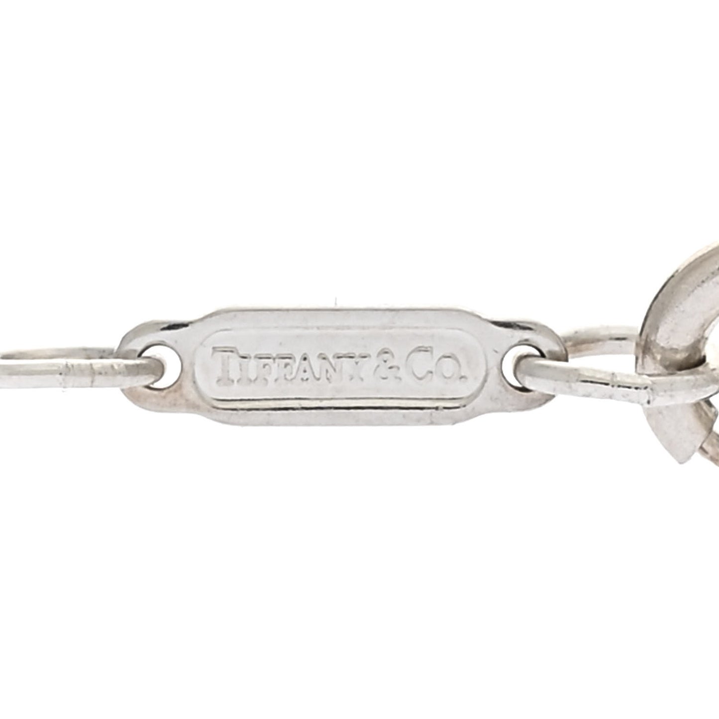 Sterling Silver Figure 8 Pendant Necklace