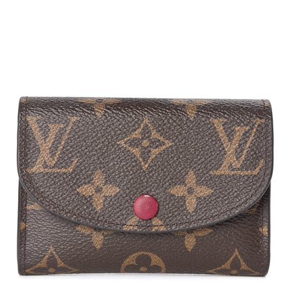 Louis Vuitton Monogram Rosalie Coin Purse Fuchsia 1 of 9