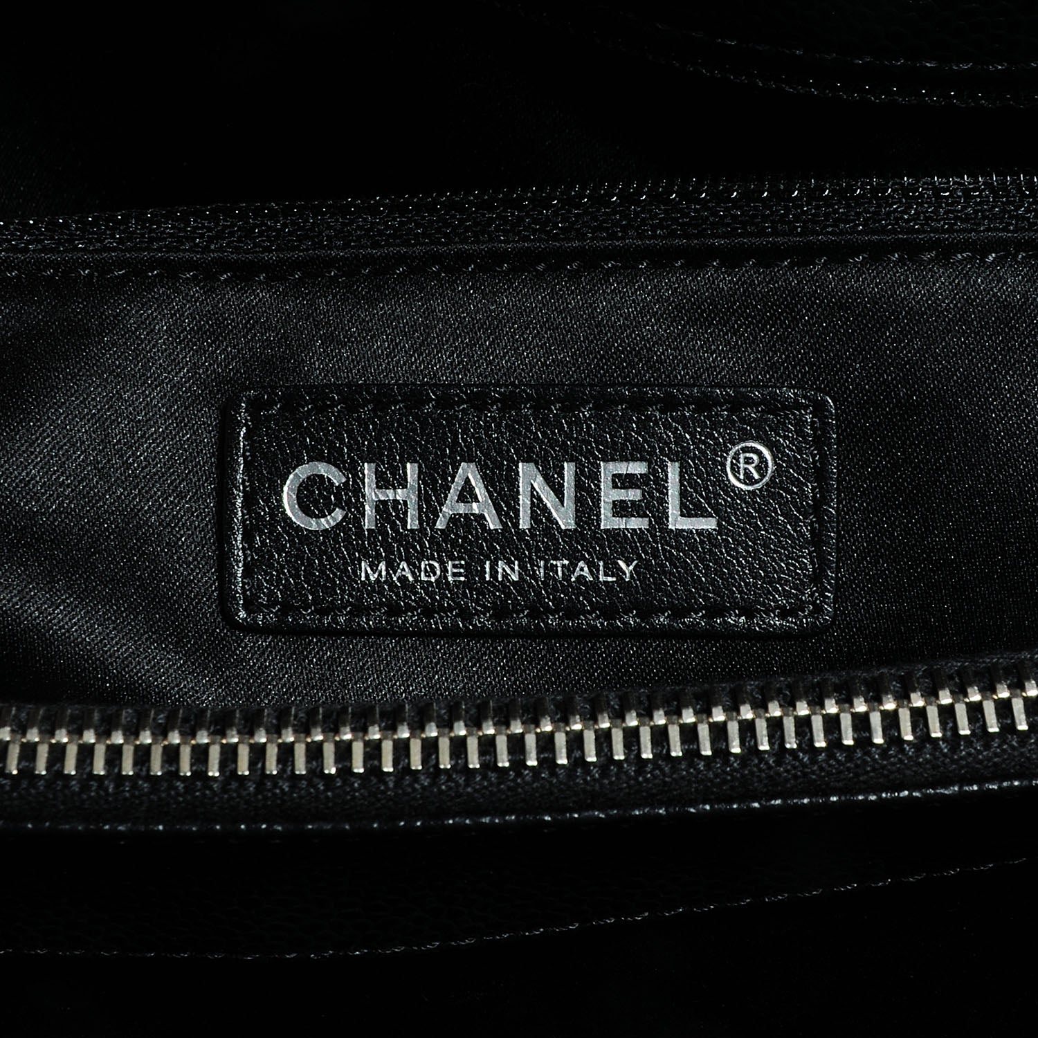 Chanel Caviar Grand Shopping Tote GST Black 6 of 8