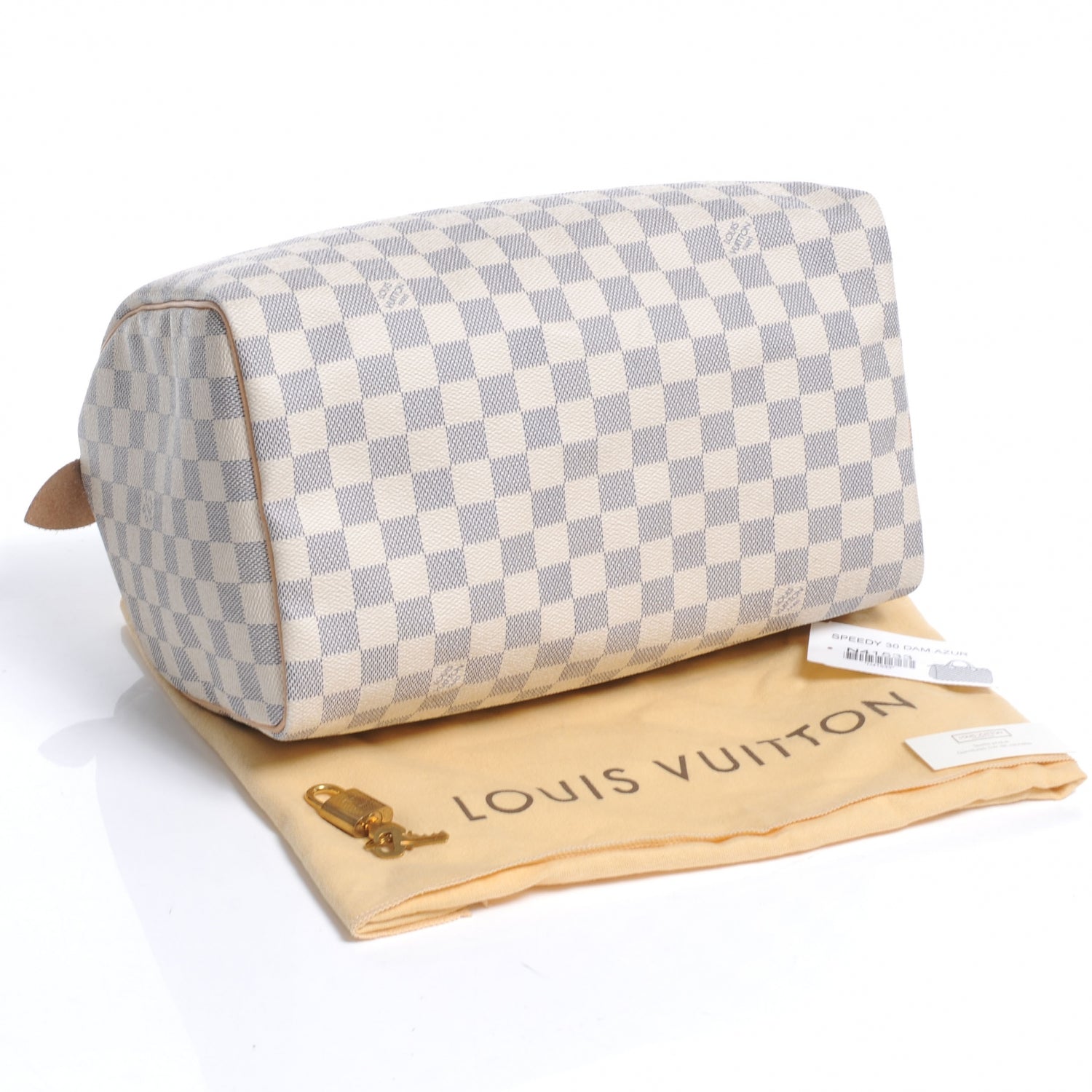 Louis Vuitton Damier Azur Speedy 30 4 of 6