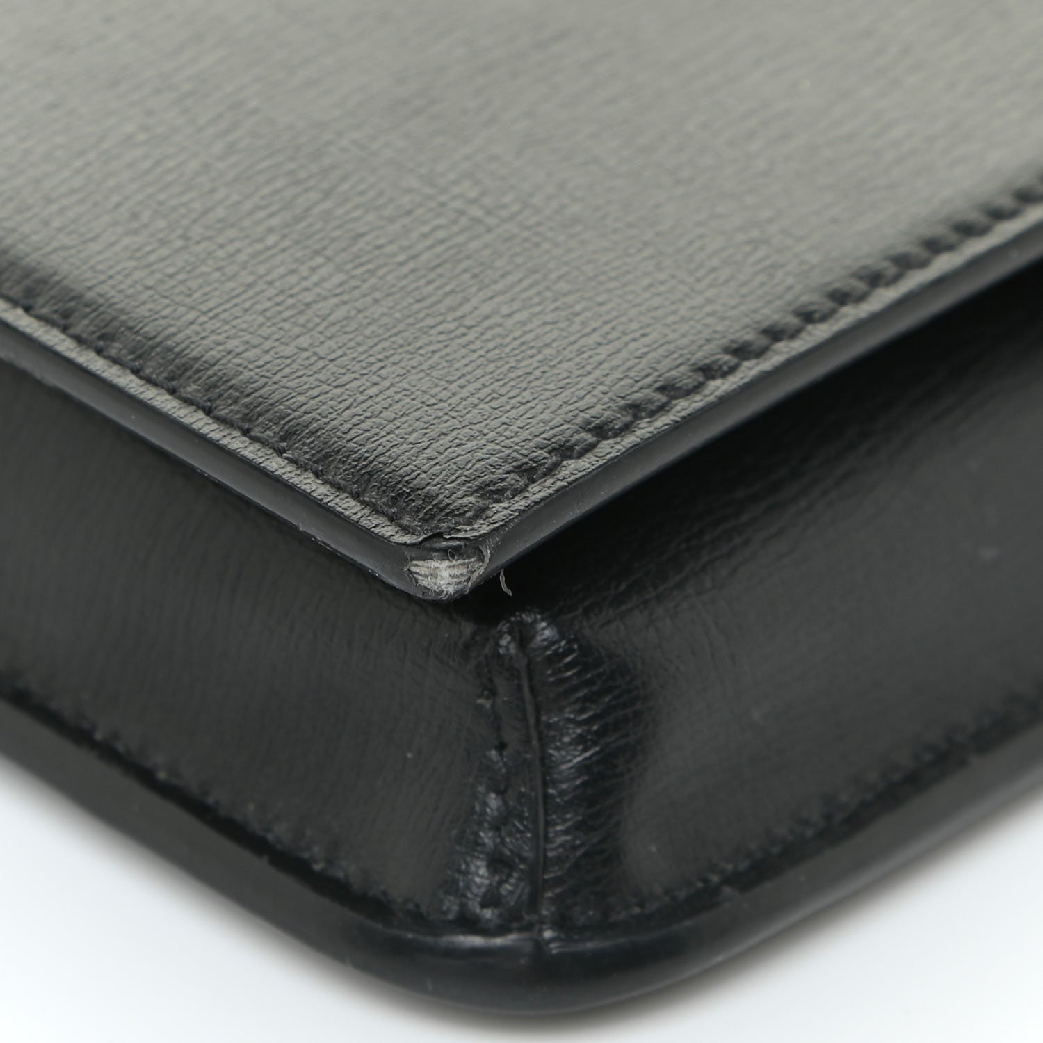 Saint Laurent Smooth Calfskin Monogram Phone Holder Crossbody Black 12 of 23