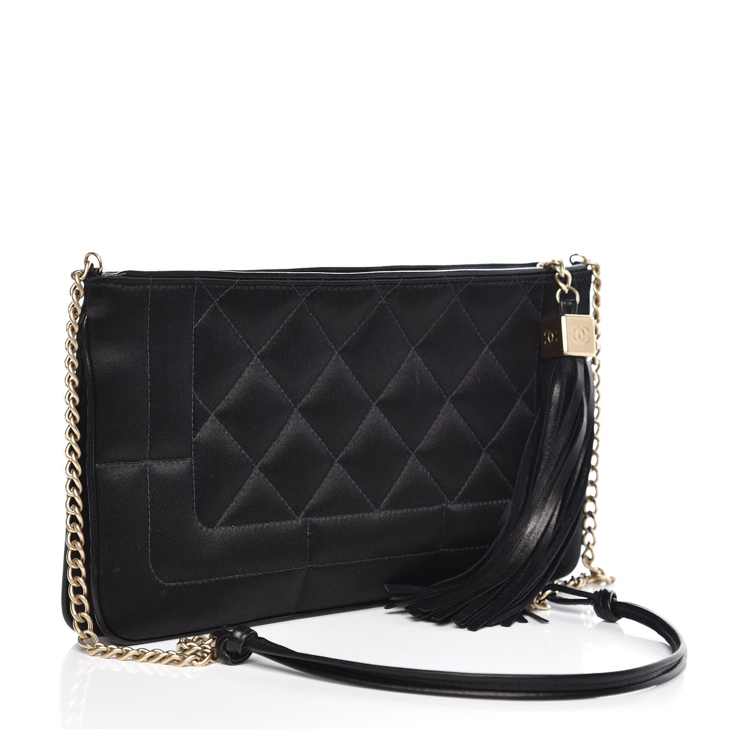 Louis Vuitton Patent Lambskin Fascination Lockit Gris 6 of 18