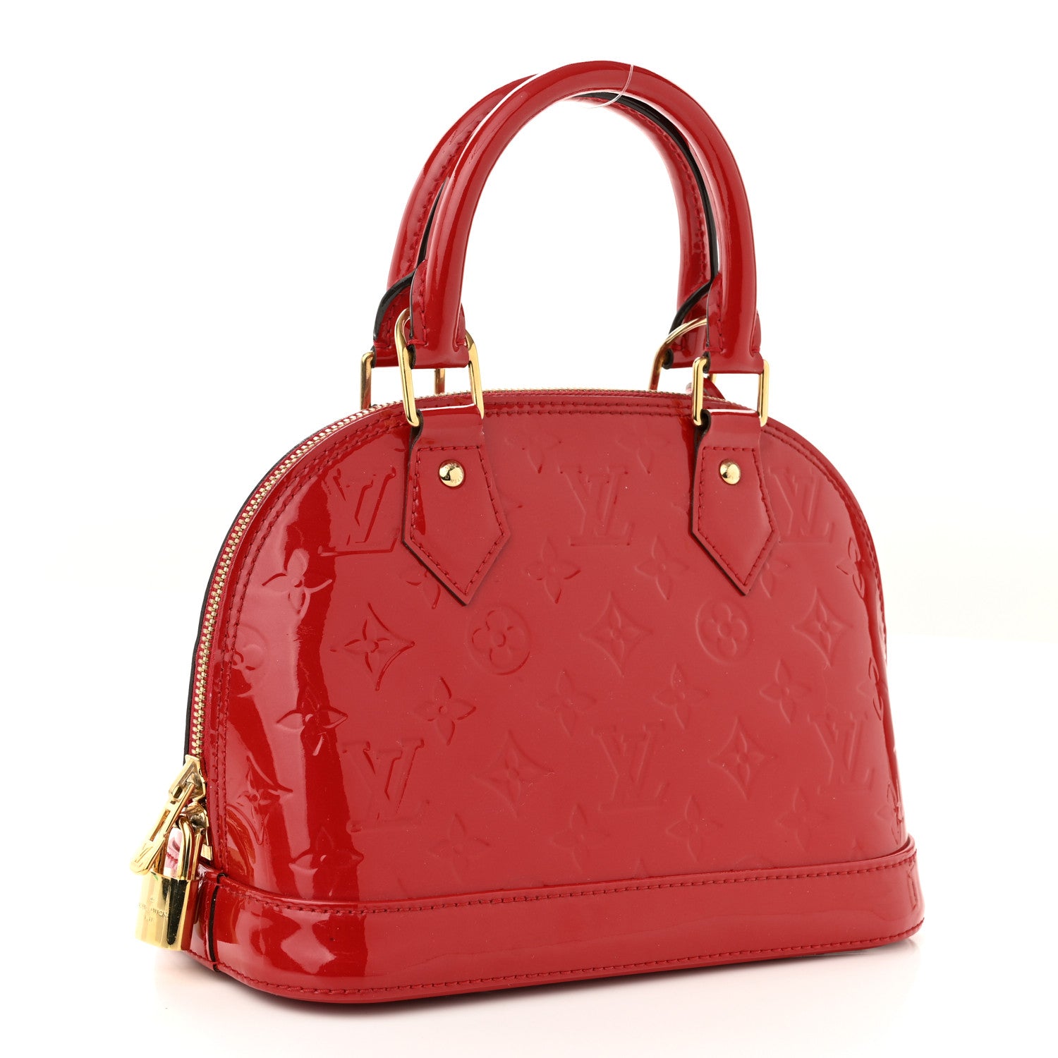 Louis Vuitton Vernis Alma BB Rose Indien 3 of 10