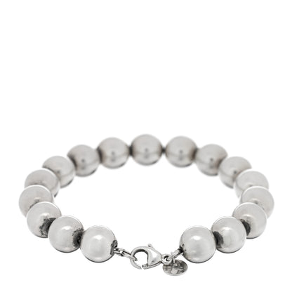 Tiffany Sterling Silver 10mm HardWear Ball Bracelet 2 of 3
