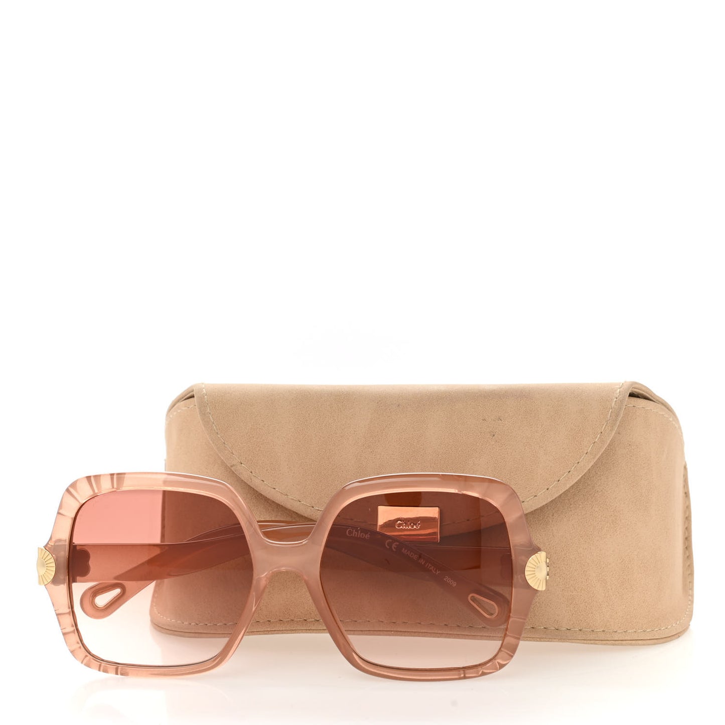 Oversized Square Sunglasses CE746S Pink