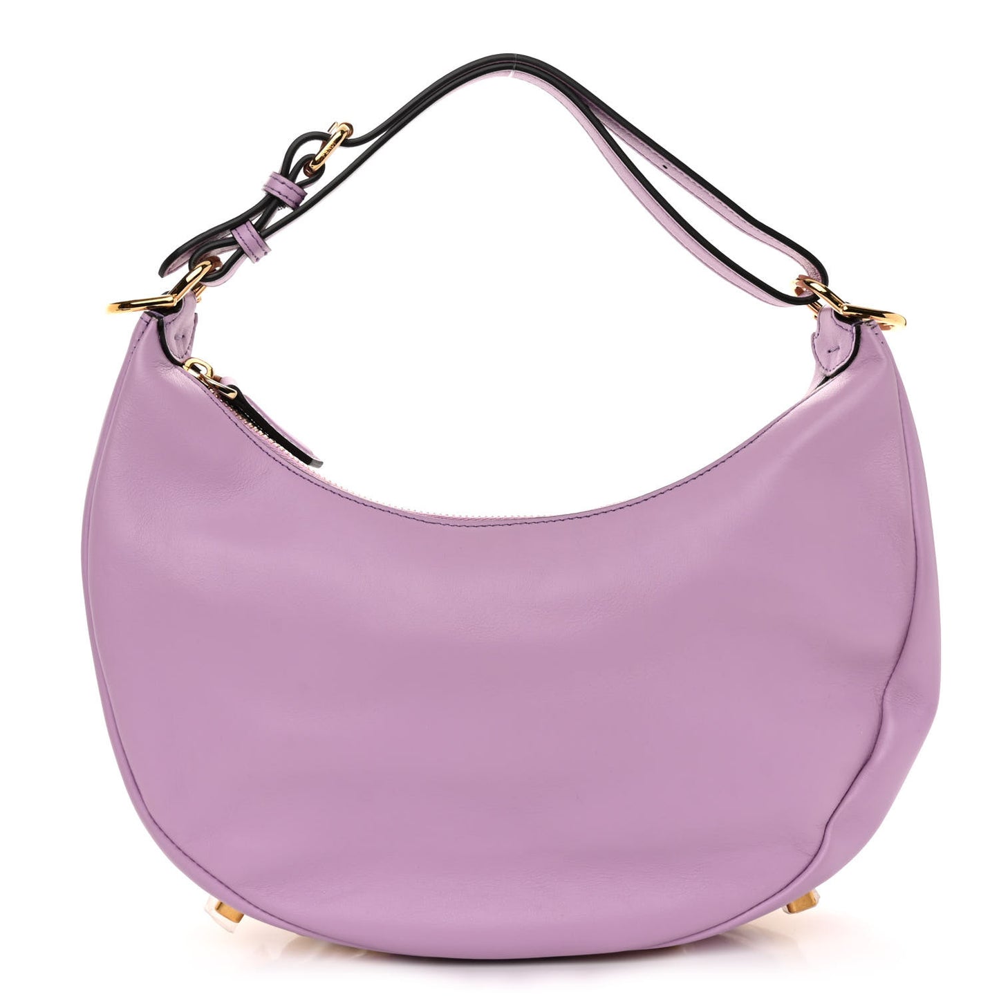 Vitello Grace Matte Small Fendigraphy Hobo Bag Agapanto