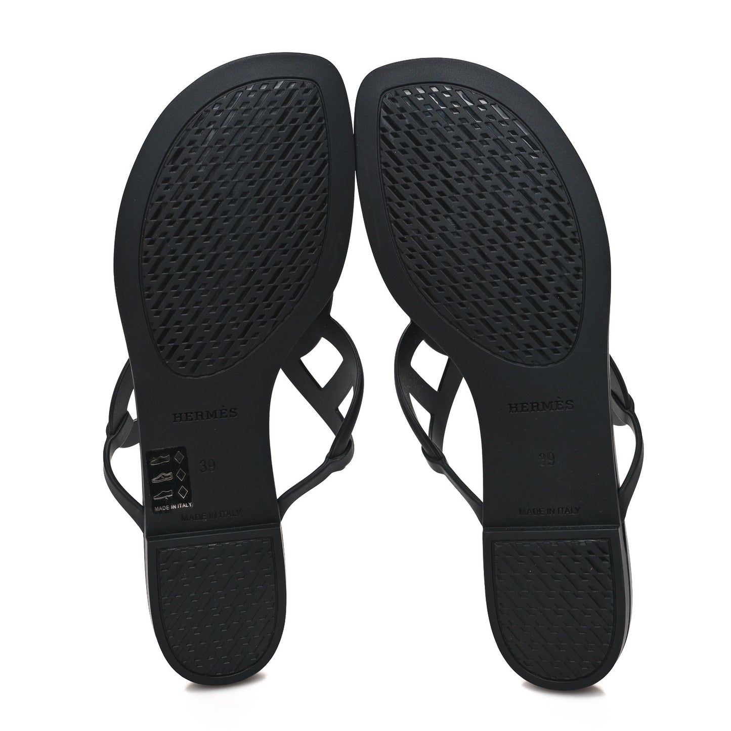 Rubber Womens Egerie Sandals 39 Black