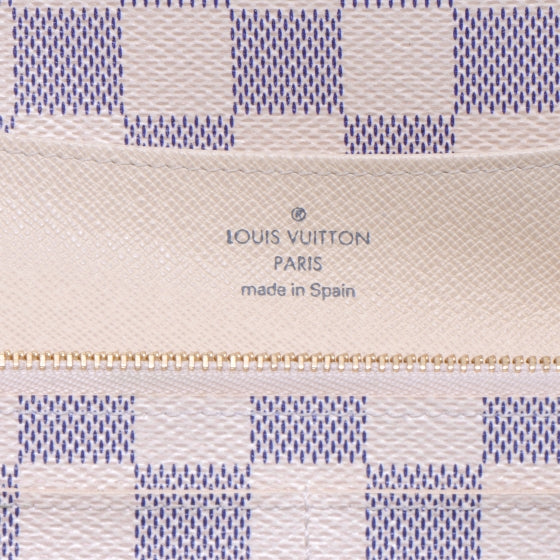 Louis Vuitton Damier Azur Emilie Wallet 6 of 8