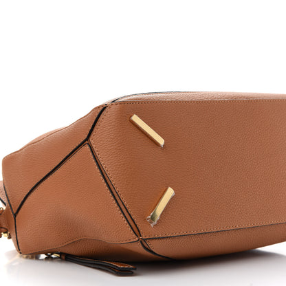 Loewe Calfskin Medium Puzzle Bag Tan 7 of 8