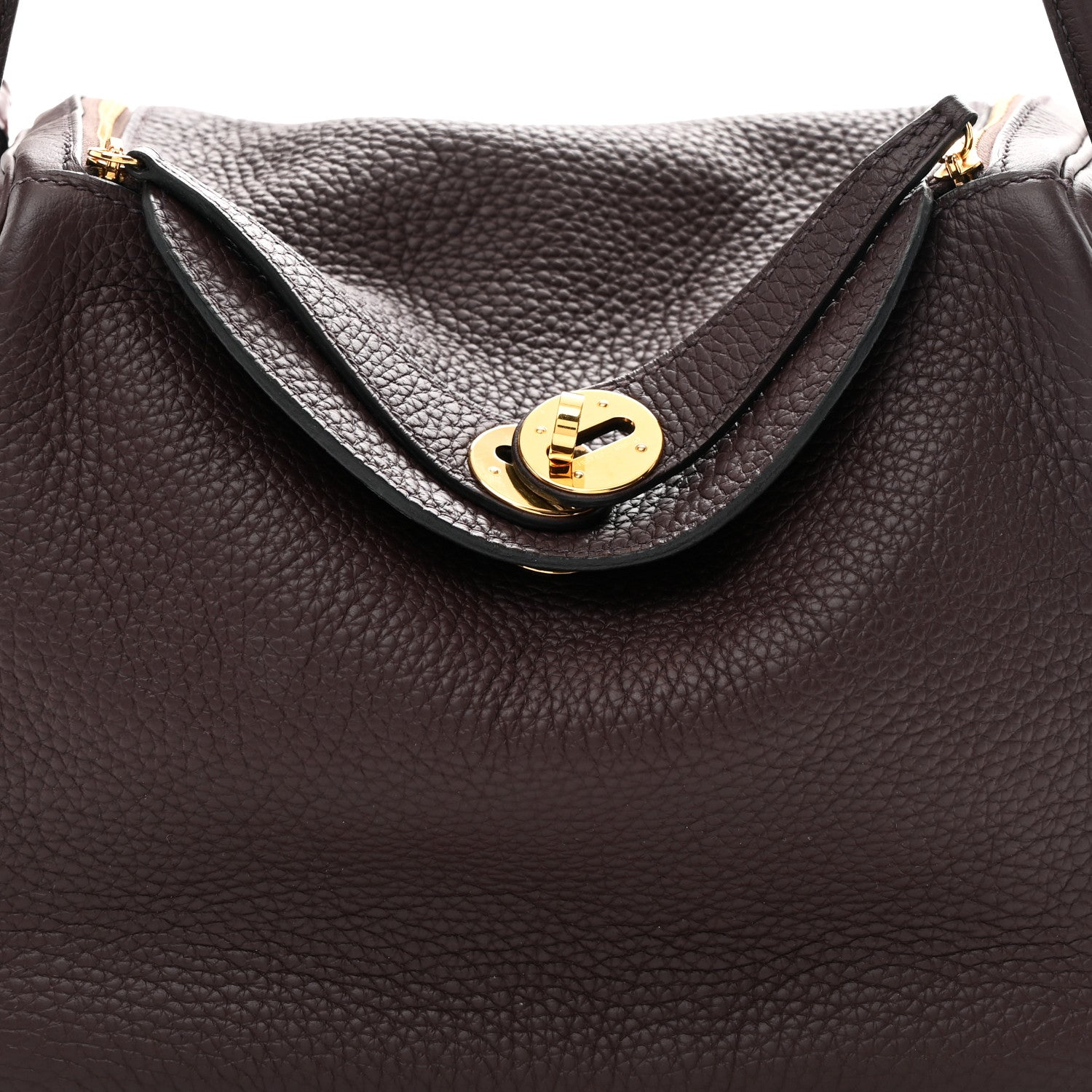 Hermes Taurillon Clemence Matte Niloticus Crocodile Touch Lindy 26 Rouge Sellier Bourgogne 8 of 11
