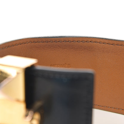 Hermes Box Collier de Chien CDC Bracelet T2 Black 4 of 7