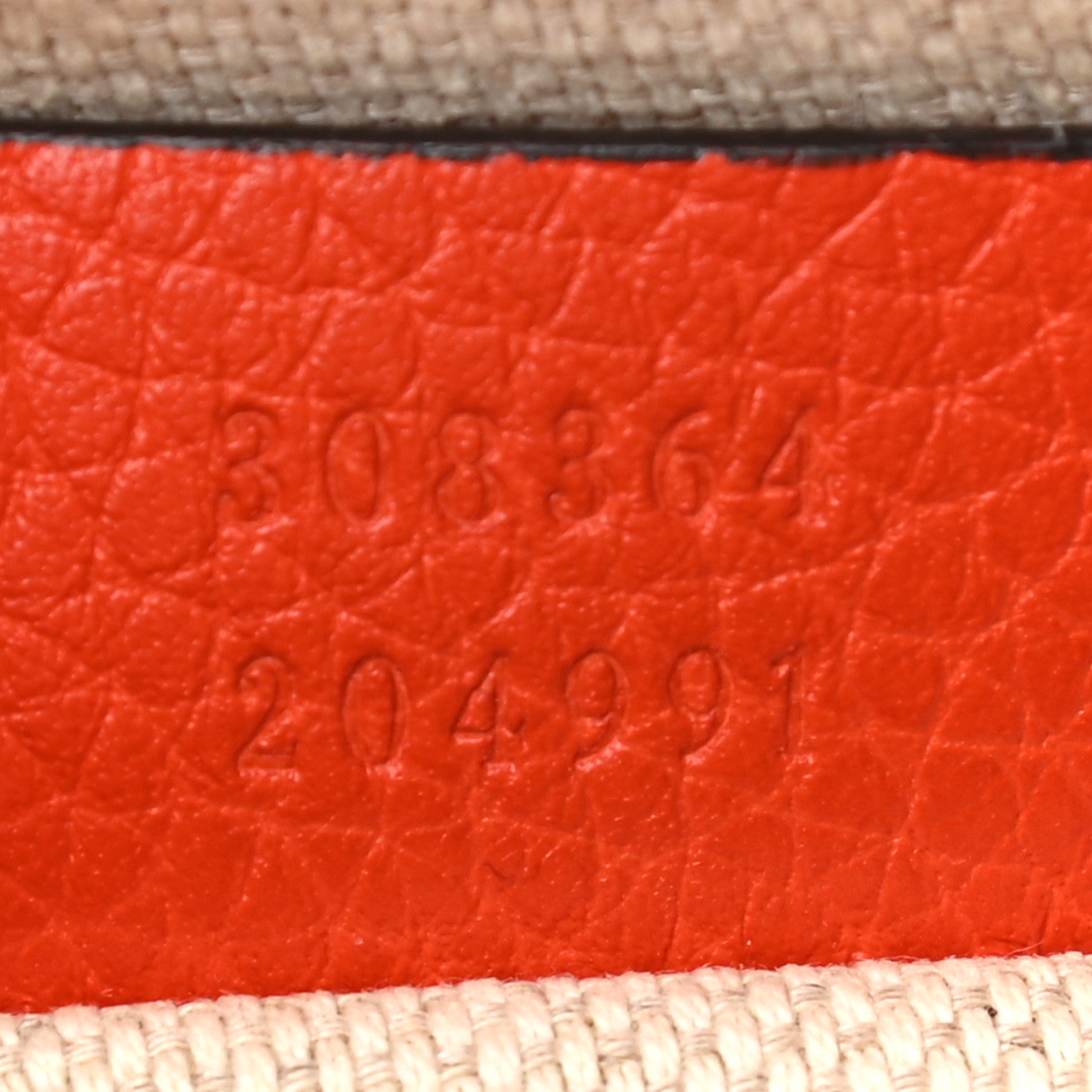 Gucci Pebbled Calfskin Small Soho Disco Bag Sun Orange 7 of 12