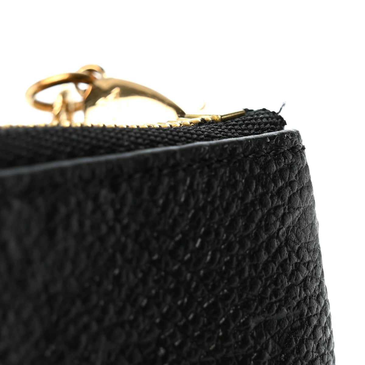 Empreinte Double Zip Pochette Black