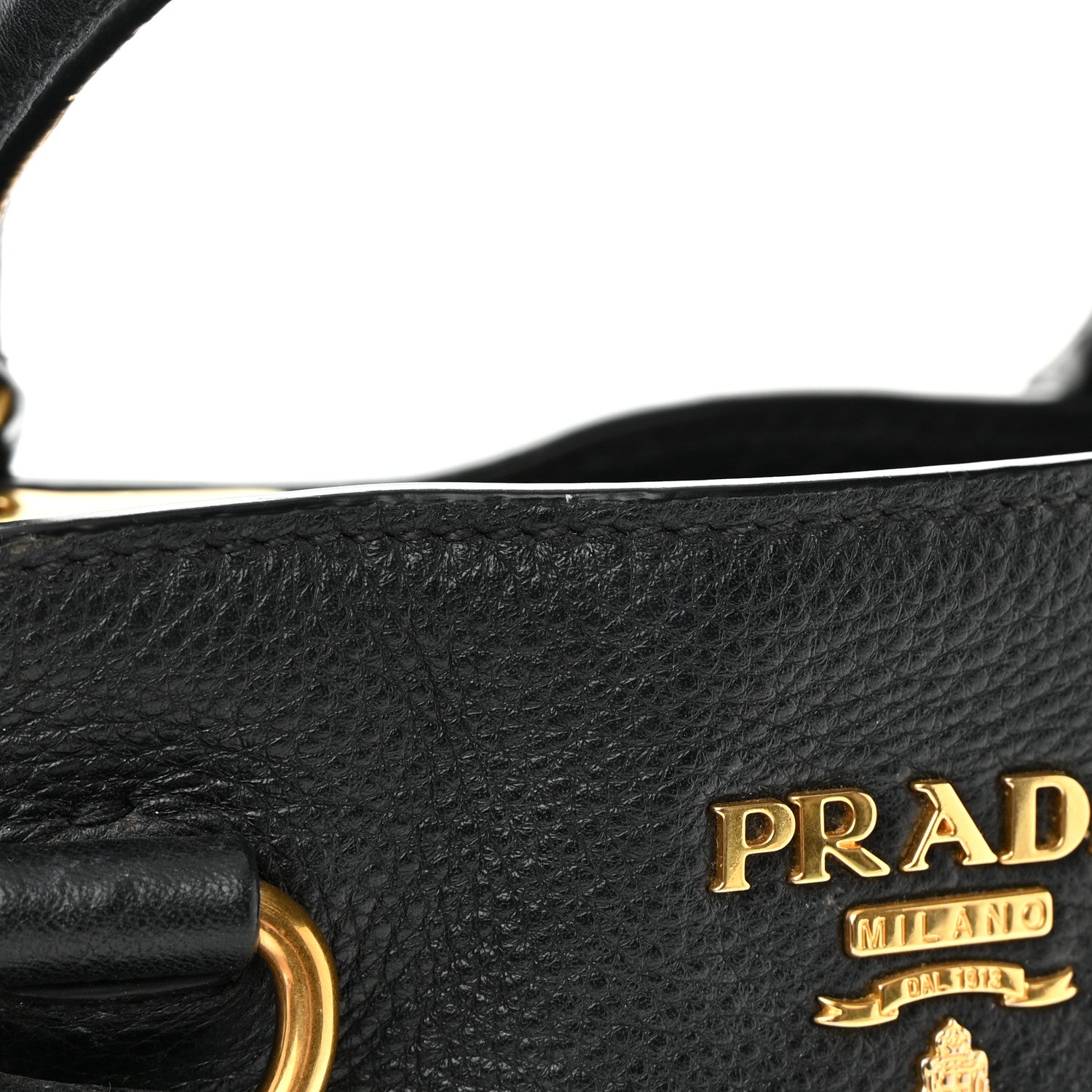 Prada Vitello Daino Tote Nero Black 22 of 23