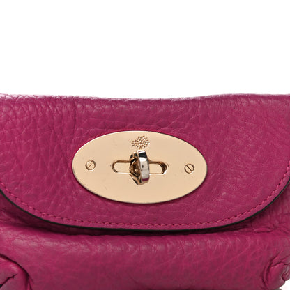 Mulberry Grained Calfskin Darley Key Pouch Violet 6 of 10