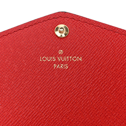 Louis Vuitton Monogram Sarah Wallet NM Coquelicot 6 of 9