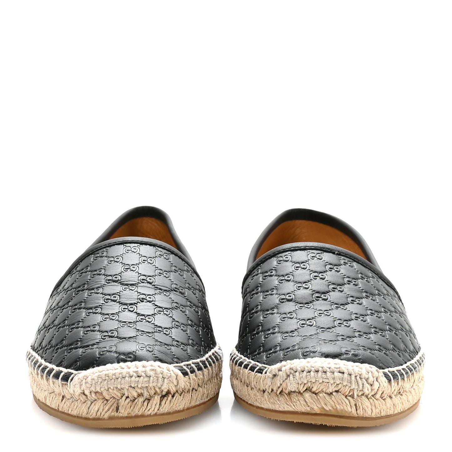 Microguccissima Signature Espadrilles 38.5 Black