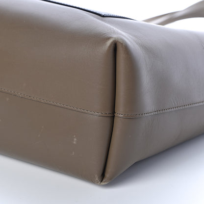 Balenciaga Calfskin Pocket Tote M Khaki and Black 10 of 11