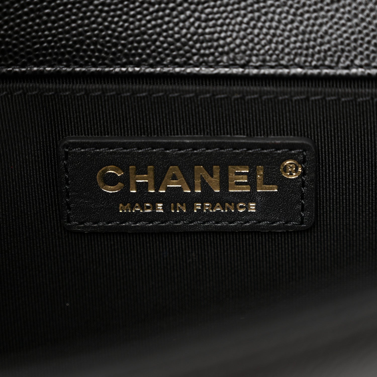 Chanel Caviar Quilted Medium Boy Flap Black 6 of 11