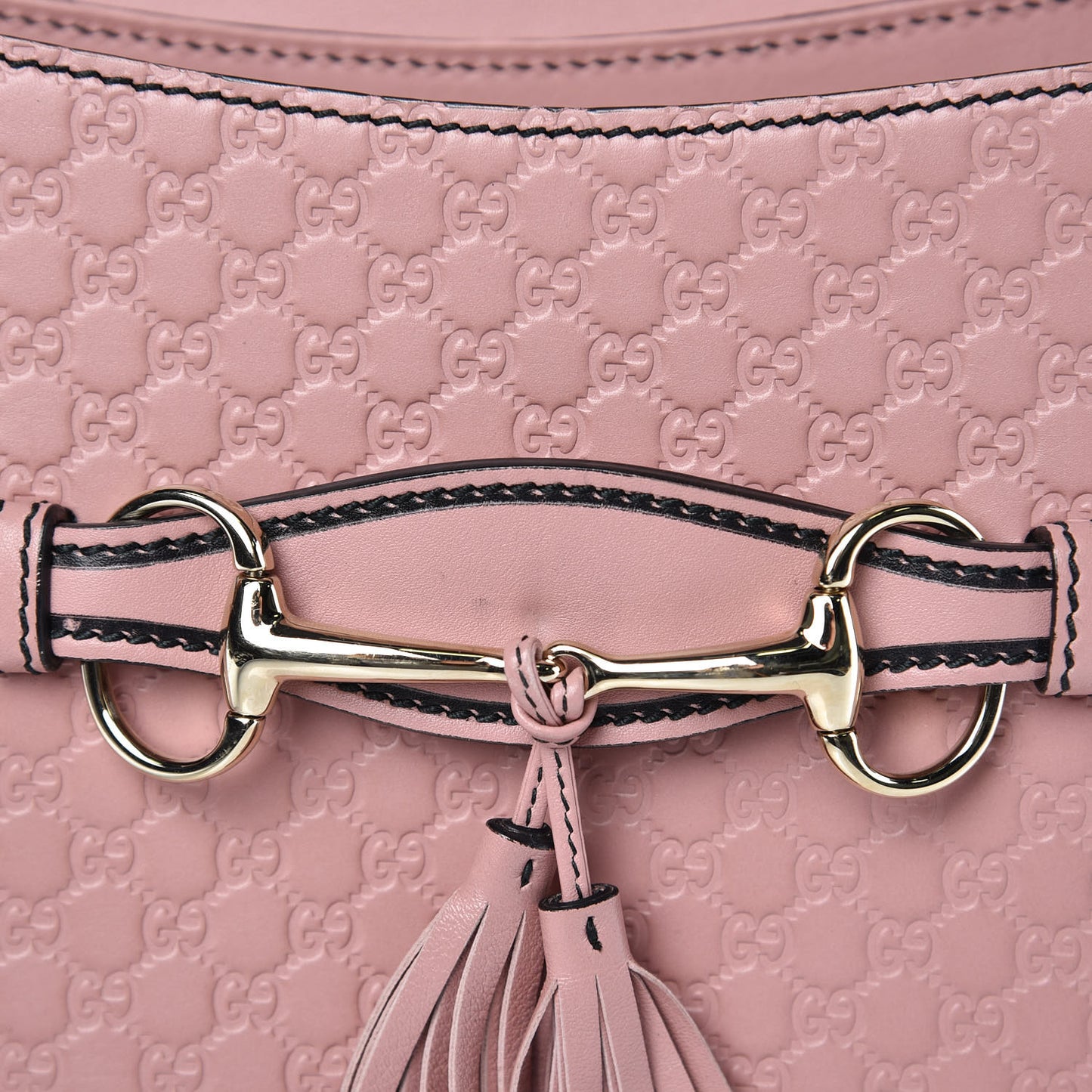 Microguccissima Medium Emily Chain Shoulder Bag Soft Pink