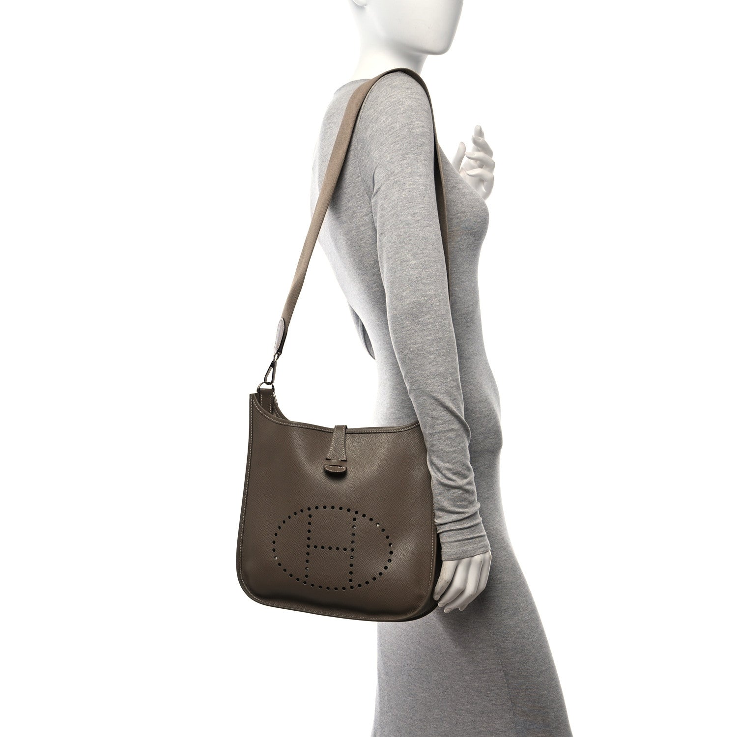 Hermes Epsom Evelyne II PM Etoupe 3 of 9