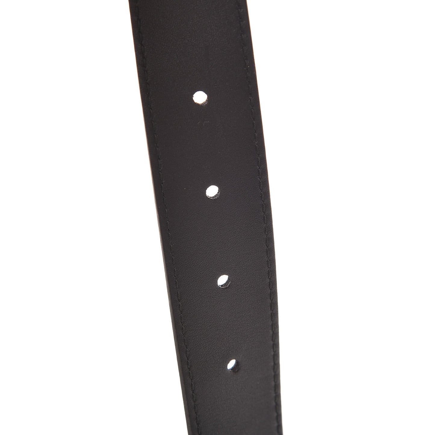 Moon Calfskin Double G 30mm Belt 90 36 Dark Cocoa