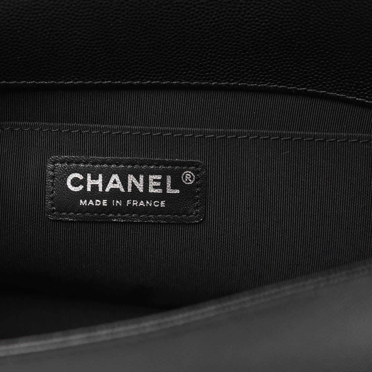 Chanel Caviar Quilted Medium Boy Flap Black 6 of 11