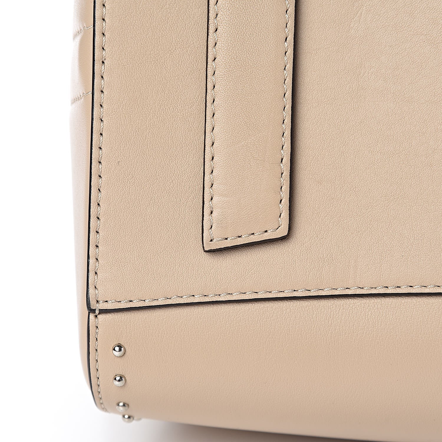 Givenchy Calfskin Medium Studded Antigona Beige Buff 11 of 12