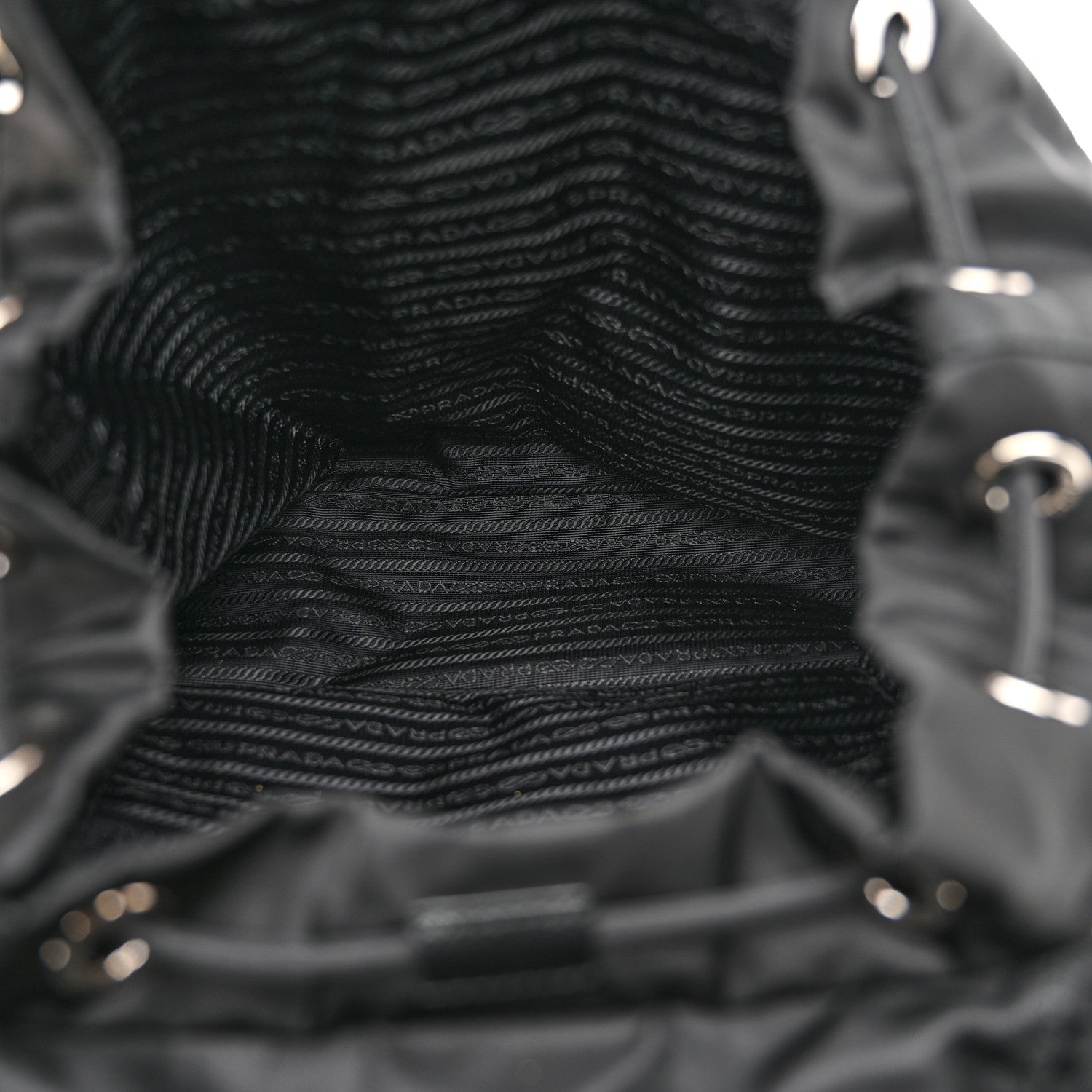 Prada Tessuto Nylon Vela Backpack Black 5 of 10