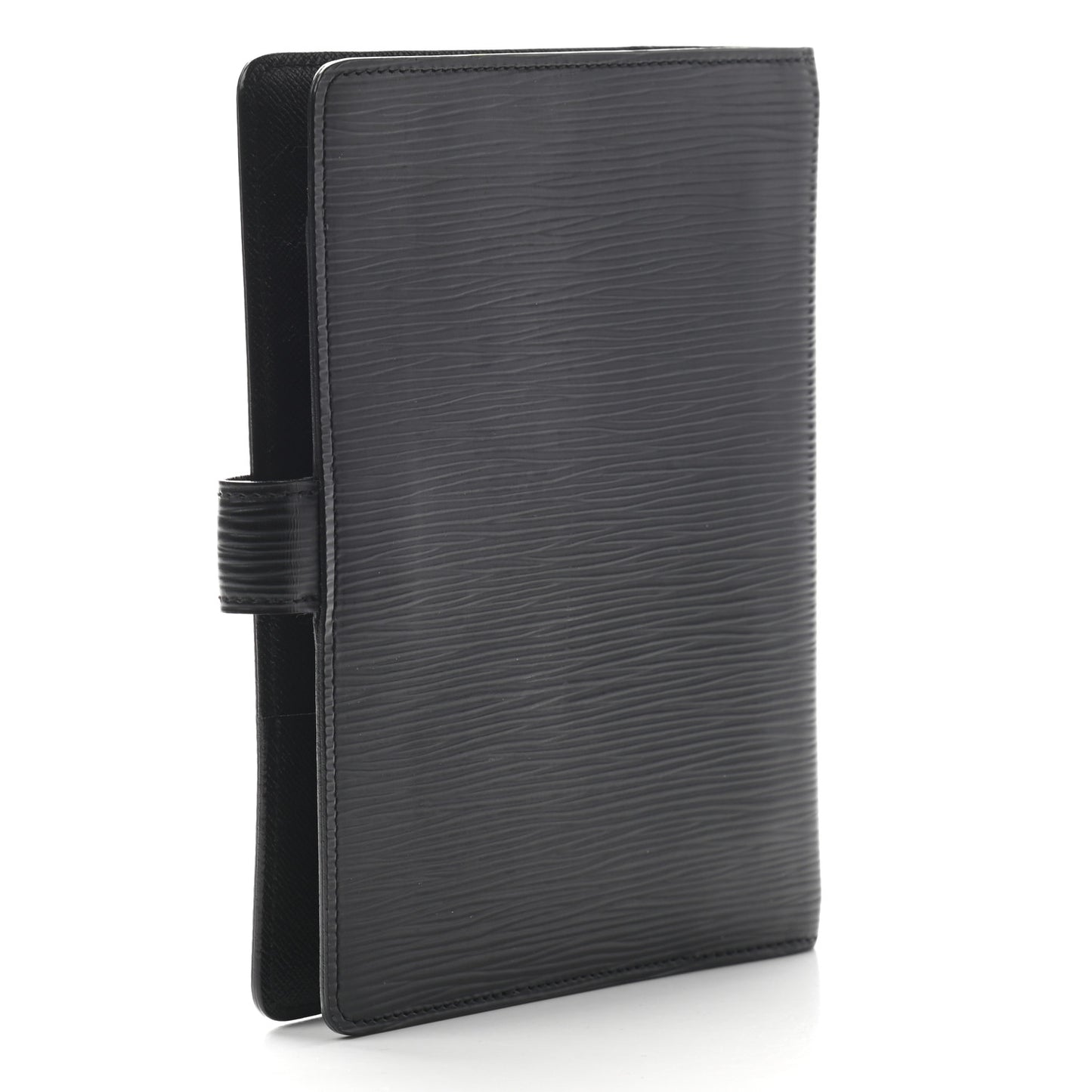 Epi Medium Ring Agenda Cover Black