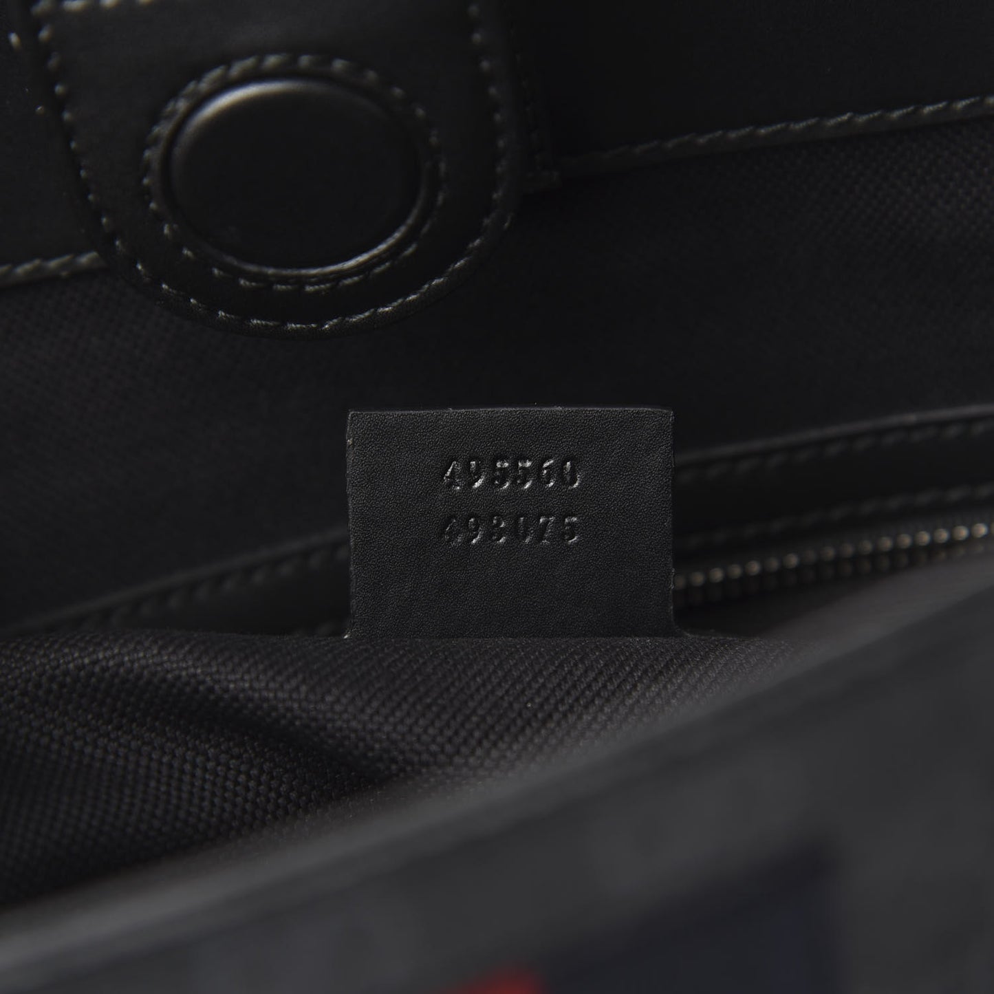 GG Supreme Monogram Web Tote Black Grey