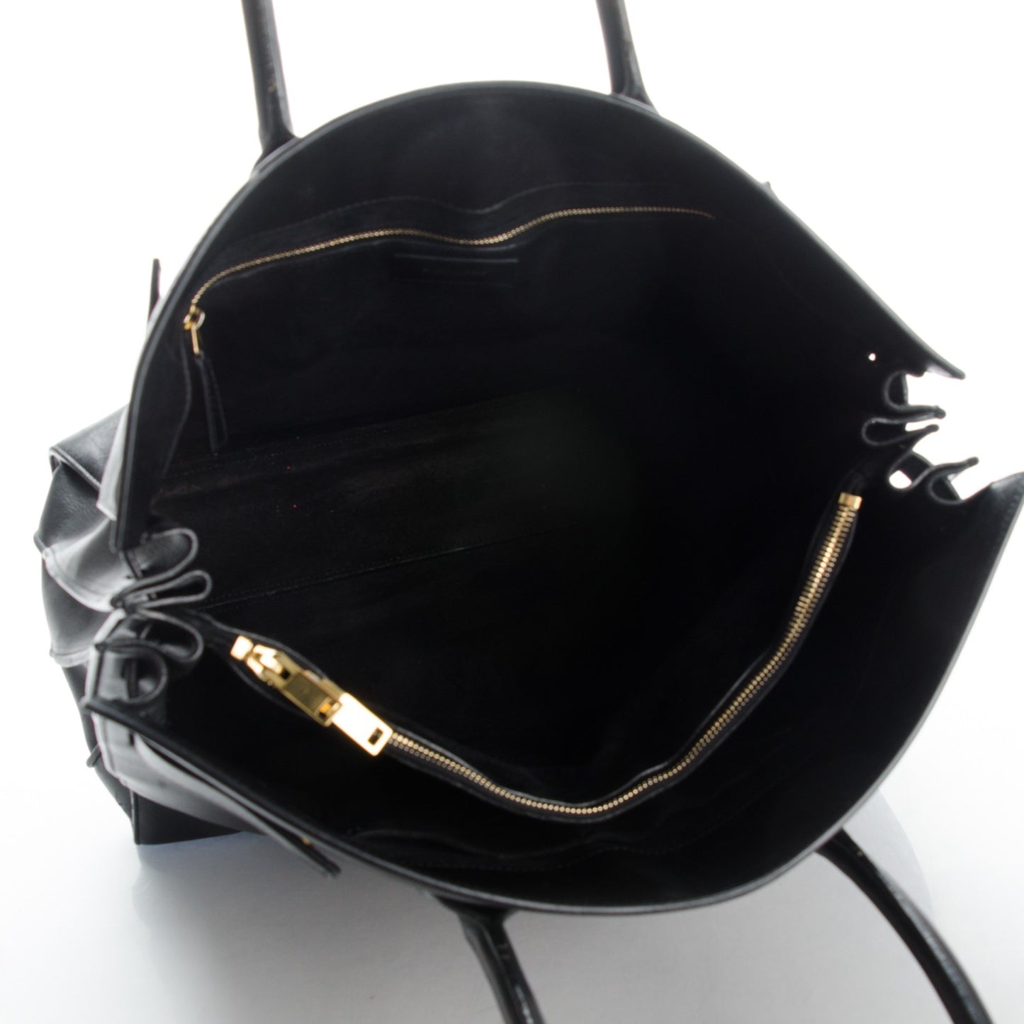 Calfskin Large Sac De Jour Carryall Black