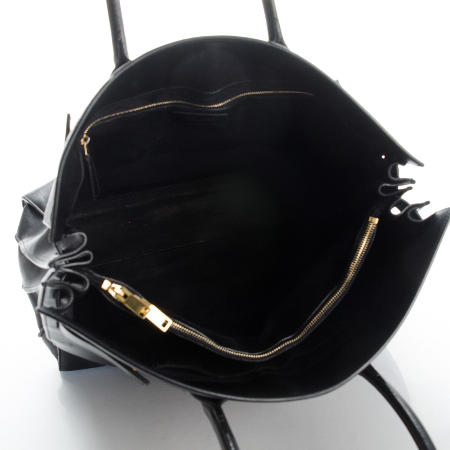 Saint Laurent Calfskin Large Sac De Jour Carryall Black 5 of 13