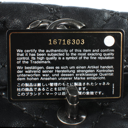 Chanel Calfskin Ultimate Stitch Flap Bag Black 9 of 10
