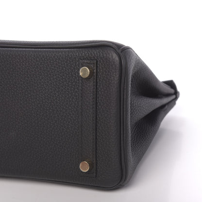 Hermes Togo Birkin 25 Black 10 of 11